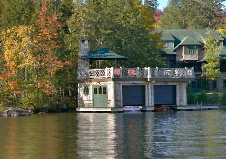 Adirondack Boathouse | Beardsley Architecture